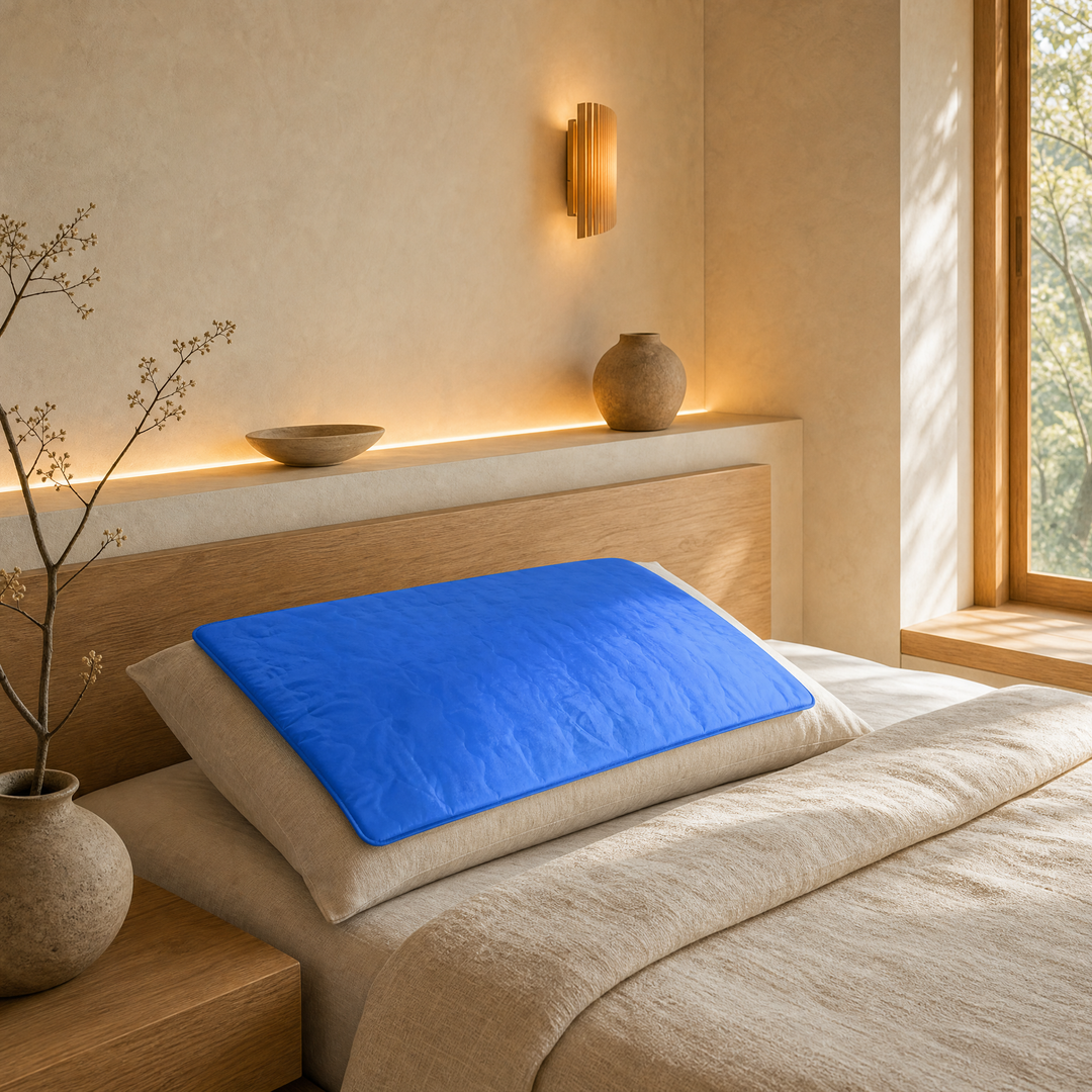 Passive Cooling Gel Sleep Pad for Pillows and Mattresses on Hot Nights | Self-Cooling Gel Pad, No Plug Needed | Cooling Pads