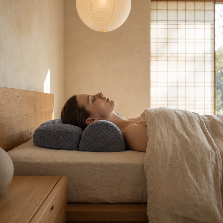 Deep Cervical Arch Pillow for Neck Comfort After Long Screen Days | Gentle Neck Arch for Screen-Weary Necks | Bed Pillows