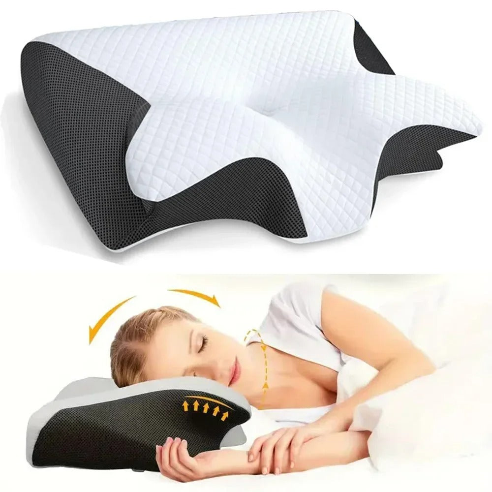 Ergonomic Neck Pillow for Pain-Free Sleep