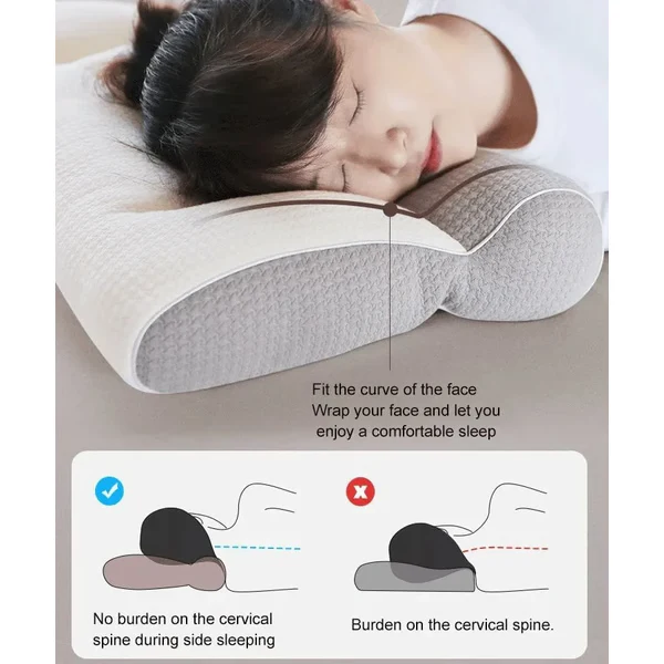 Ergonomic Cervical Support, Comfort Pillow