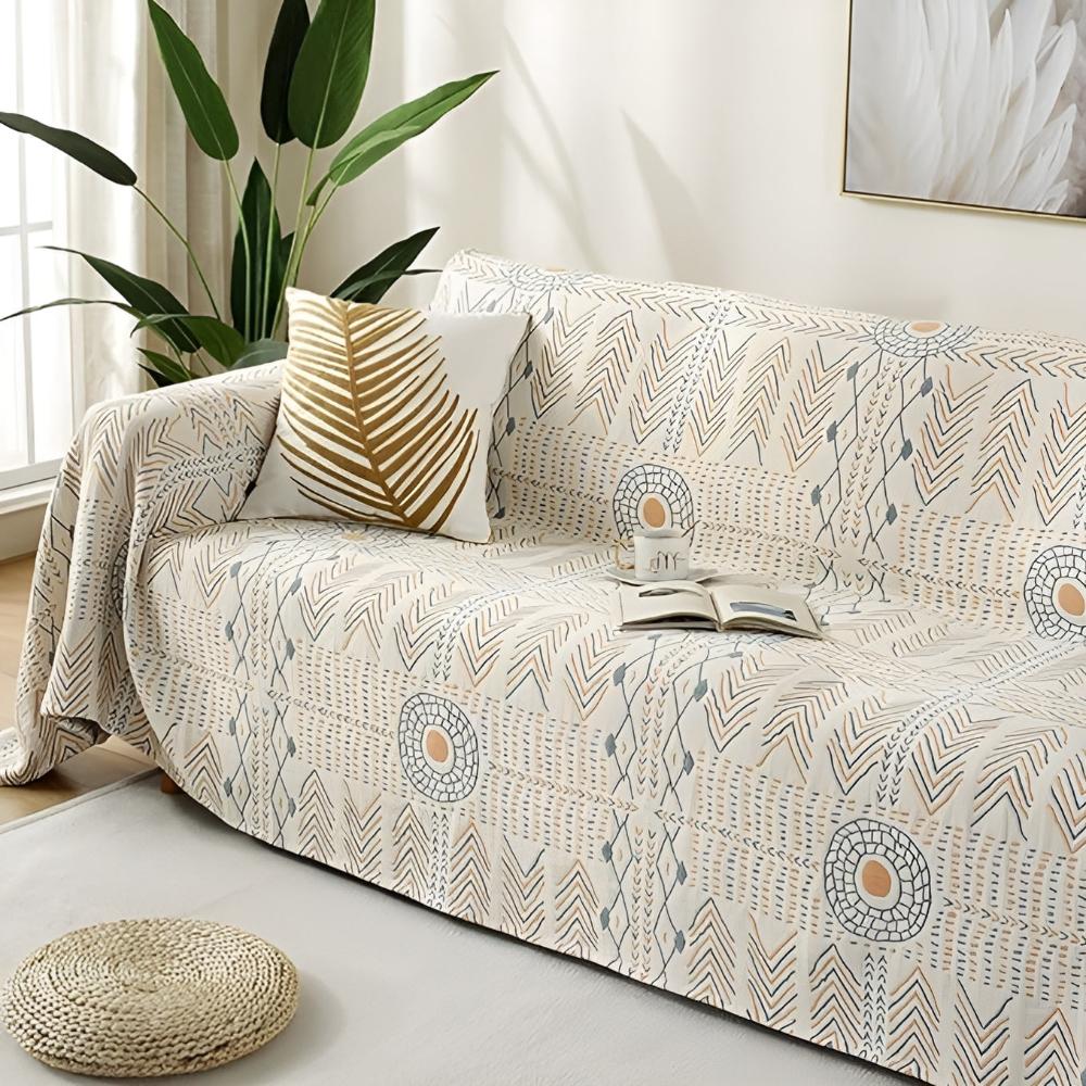 Reversible Boho Cotton Throw Blanket in Four Sizes | Boho Reversible Cotton in Four Sizes | Throw Blankets