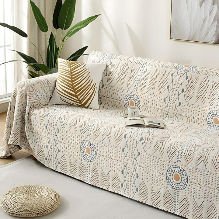 Reversible Boho Cotton Throw Blanket in Four Sizes | Boho Reversible Cotton in Four Sizes | Throw Blankets