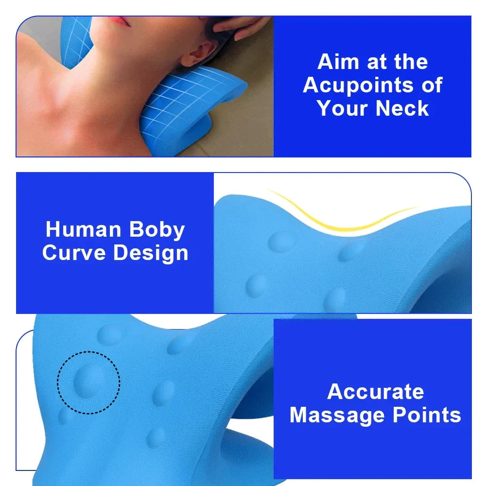 Neck Stretcher Relaxer with Horizontal and Vertical Stretch | Ten Minutes to Loosen Up Your Neck | Massagers