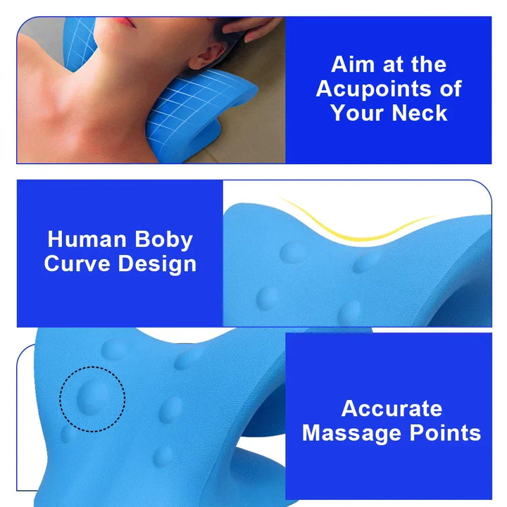 Neck Stretcher Relaxer with Horizontal and Vertical Stretch | Ten Minutes to Loosen Up Your Neck | Massagers