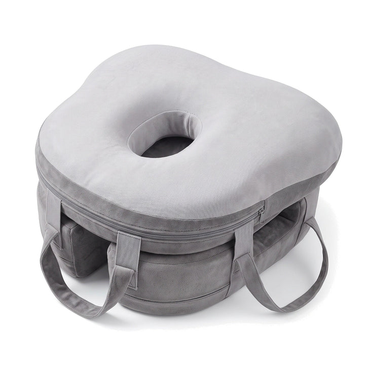 Face-Down Memory Foam Comfort Pillow with Warm and Cool Sides | Face-Down Rest with Open Space | Bed Pillows