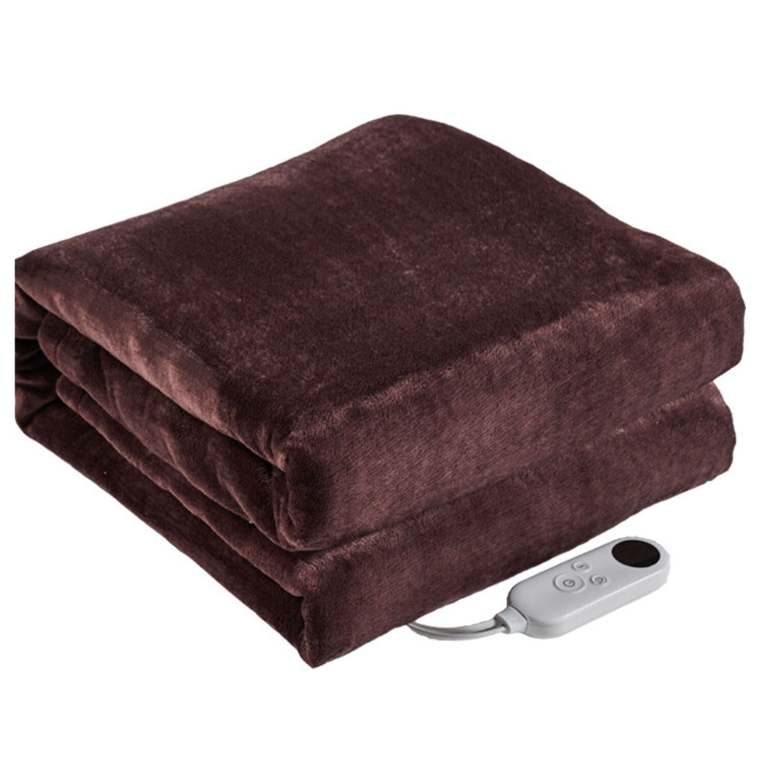 Electric Heated Flannel Blanket with 6 Heat Settings and 1-8 Hour Timer | Six Heat Levels, Flexible Timer | Heated Blankets