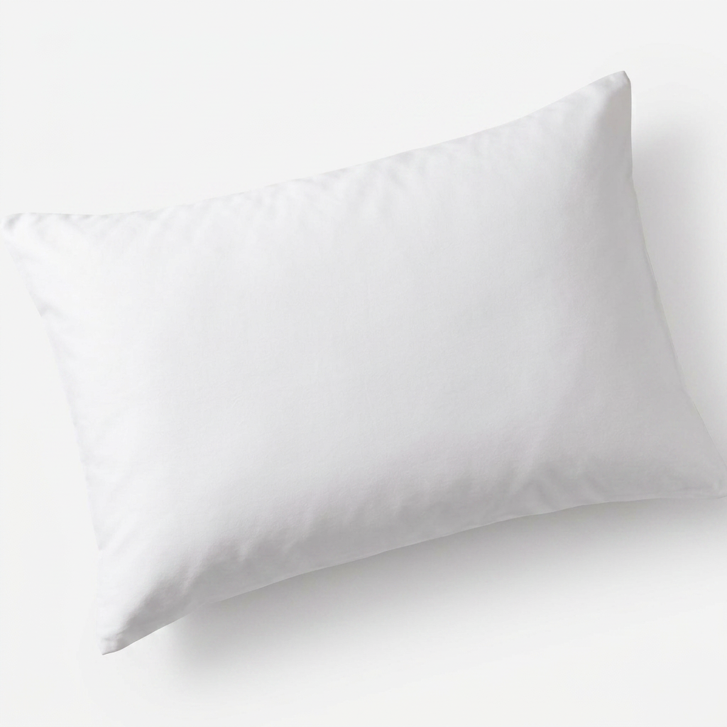 Cloud Down Pillow with 500 Thread Count Cotton Sateen Shell | Plush Hotel-Style Softness | Bed Pillows