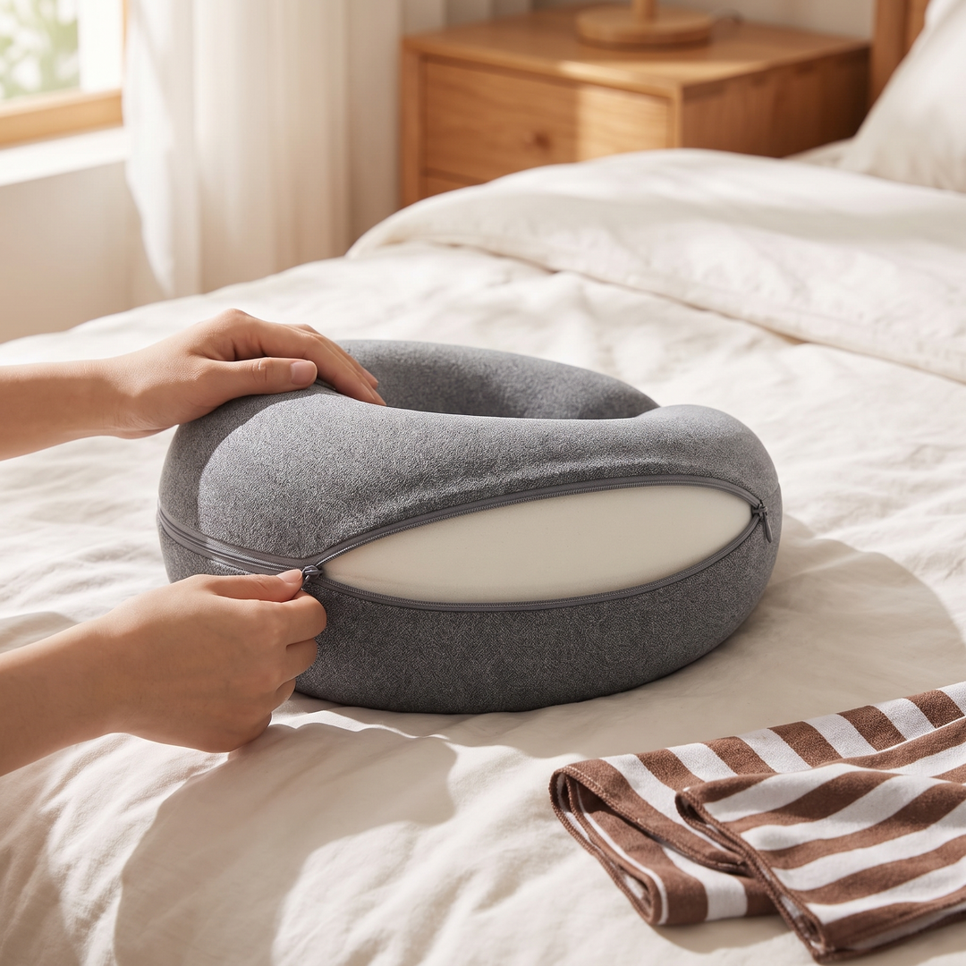 Cradle Face Down Pillow for Massage with Cool Cover | Face Down Rest with Cooler Cover | Face Down Pillows