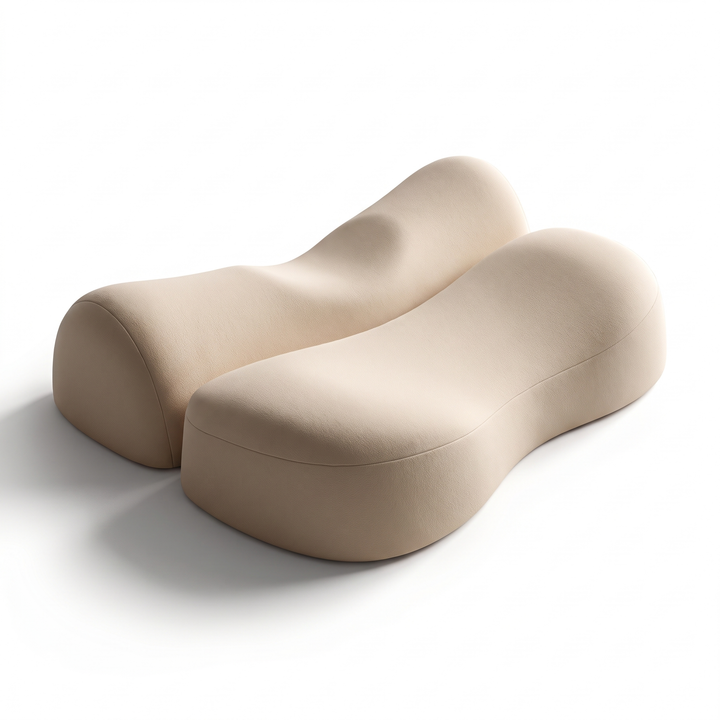 Zoned Contour Pillow for Neck Comfort for Side and Back Sleepers | Right Zone for Your Neck | Bed Pillows