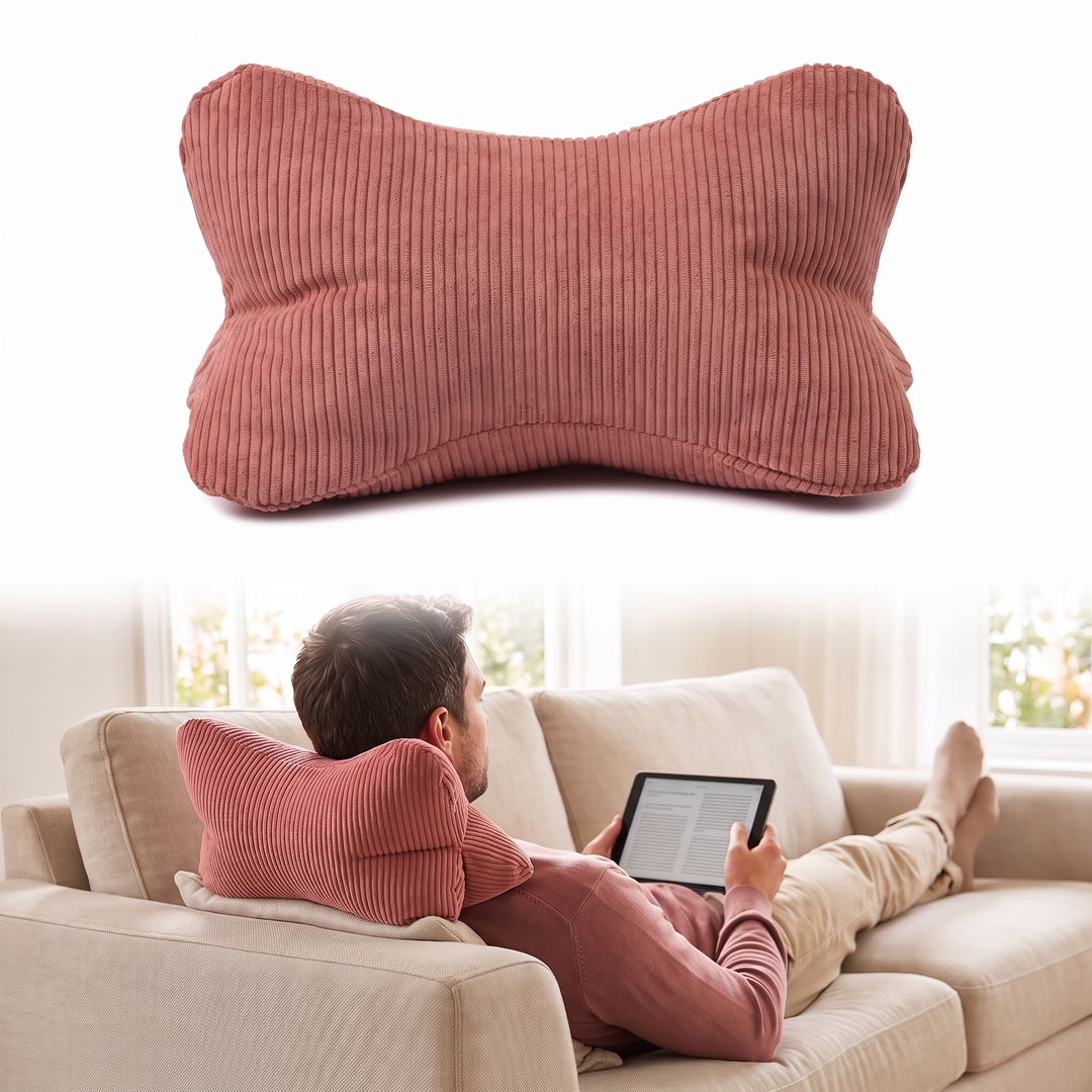 Structured Lounge Bolster Cushion for Sofa or Bed | Firm Support That Stays Put | Bolster Pillows