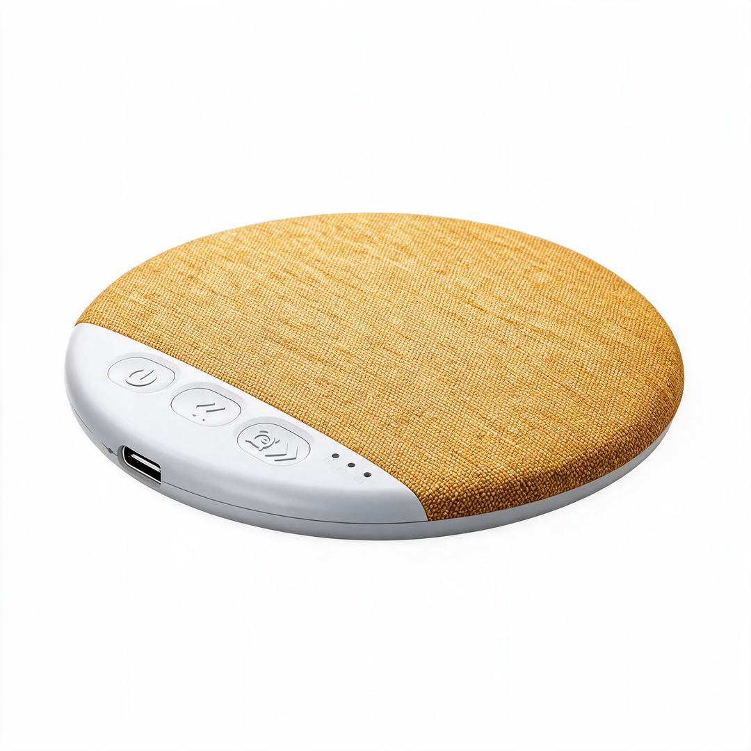 Bluetooth Pillow Speaker with White Noise and Sleep Timer | Listen Without Earbuds | Sleep Speakers