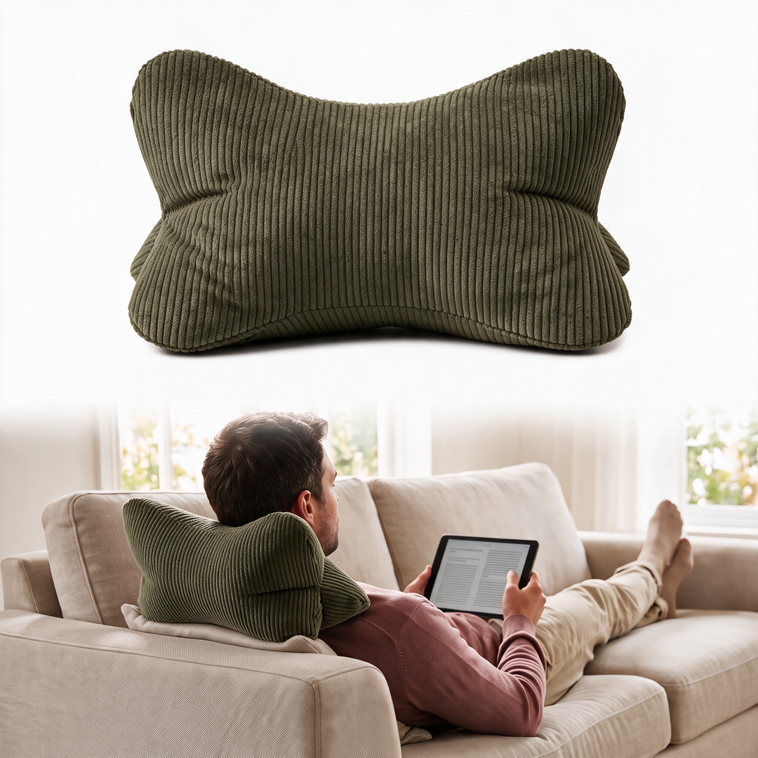 Structured Lounge Bolster Cushion for Sofa or Bed | Firm Support That Stays Put | Bolster Pillows