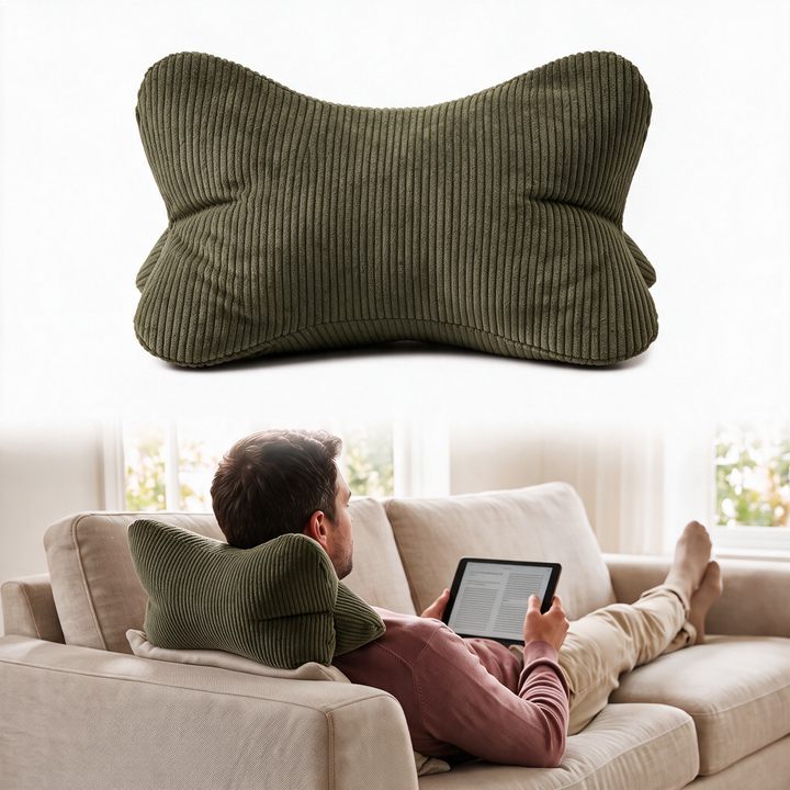 Structured Lounge Bolster Cushion for Sofa or Bed | Firm Support That Stays Put | Bolster Pillows