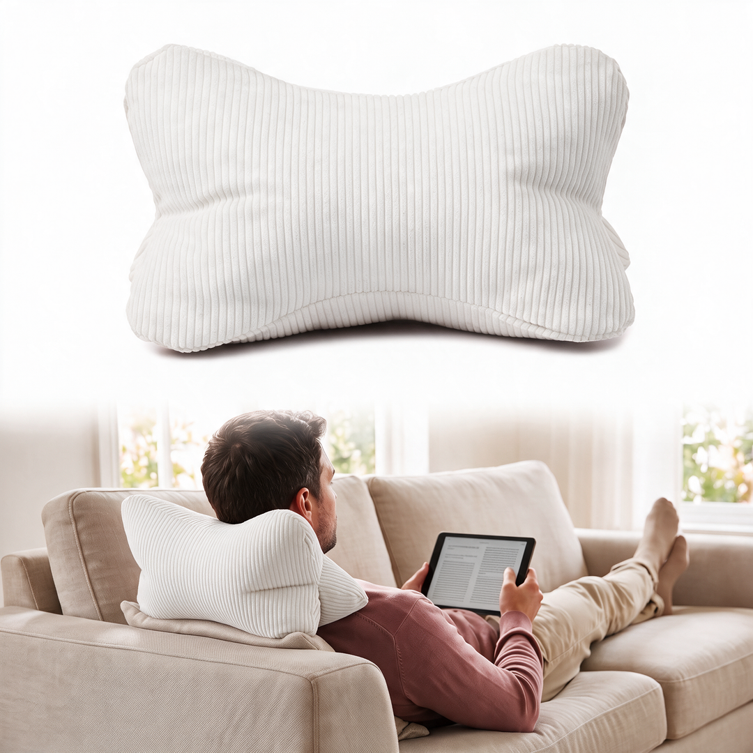 Structured Lounge Bolster Cushion for Sofa or Bed | Firm Support That Stays Put | Bolster Pillows