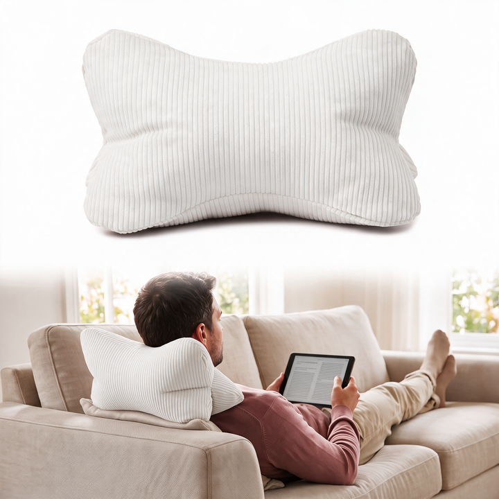 Structured Lounge Bolster Cushion for Sofa or Bed | Firm Support That Stays Put | Bolster Pillows