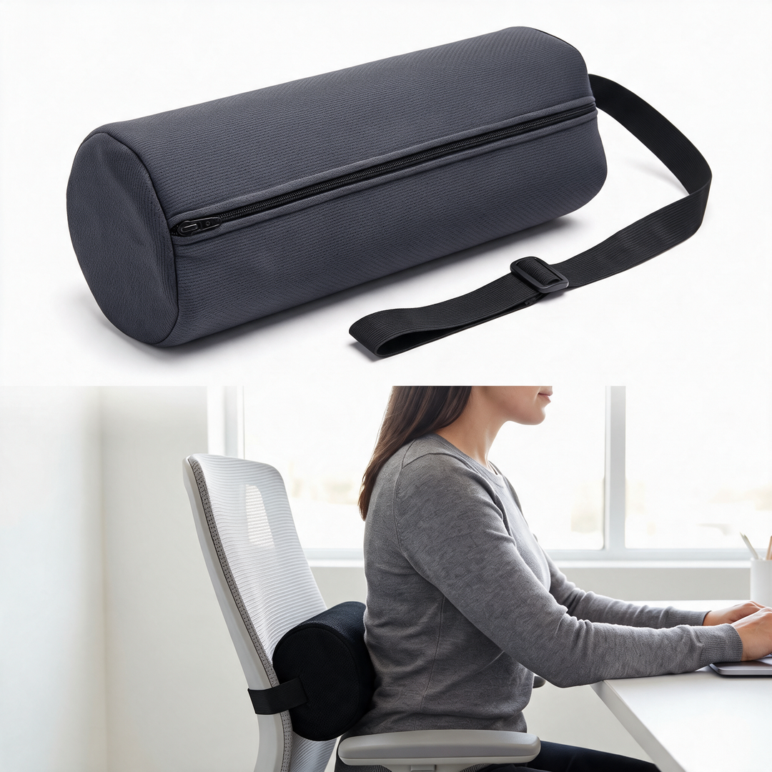 Adjustable Memory Foam Seat Cushion with Removable Foam Layer | Custom-Height Seat Comfort | Seat Cushions