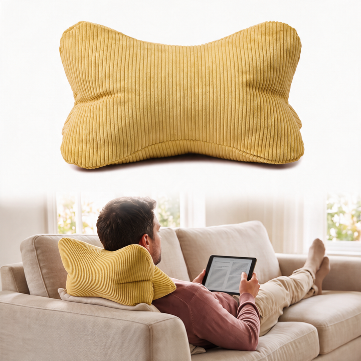Structured Lounge Bolster Cushion for Sofa or Bed | Firm Support That Stays Put | Bolster Pillows