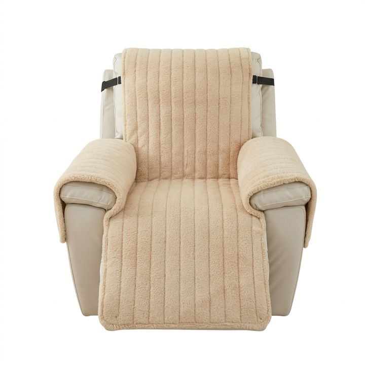 Non-Slip Microfiber Recliner Protector Cover with Full Coverage | Recliner Protection That Stays Put | Recliner Covers