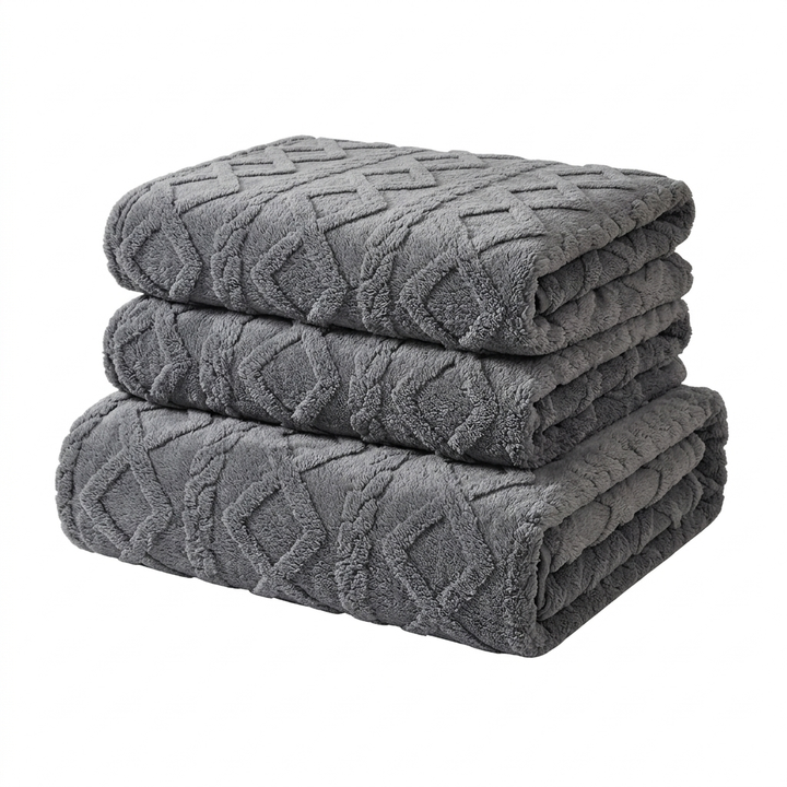 Quilted Velvet Sherpa Deep Pocket Bed Sheet Set, With or Without Pillowcases | Quilted Sherpa Warmth for Winter | Bedding Sets