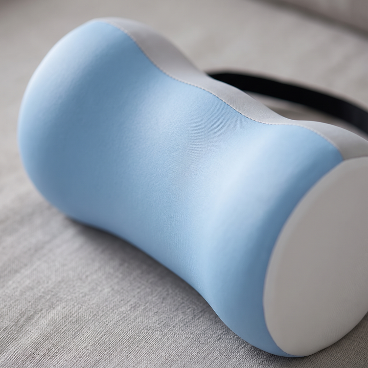 Ergonomic Memory Foam Support Cushion with Curved Side Wings | Supportive Seating for Sofa and Desk | Wedge Pillows