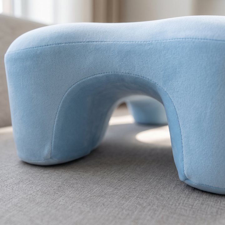 Plush Arm Pillow for Sleeping and Reading with Side Wings | Upright Comfort with Arm Support | Wedge Pillows