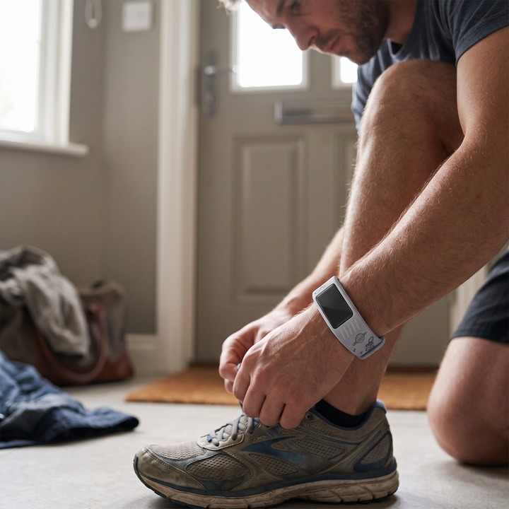 Silent Vibrating Alarm Watch with LED Display, Pedometer and Waterproof Build | Silent Wake-Ups That Do Not Disturb | Alarm Watches