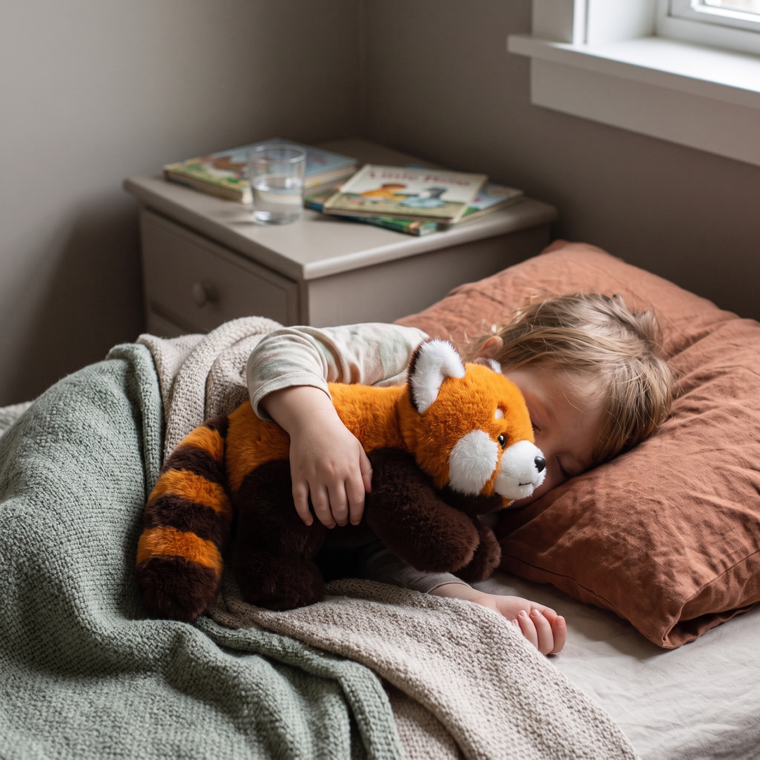 Soft Fur Weighted Stuffed Animals Collection, 15.75in Plush | Cuddly Weighted Comfort Companion | Weighted Blankets