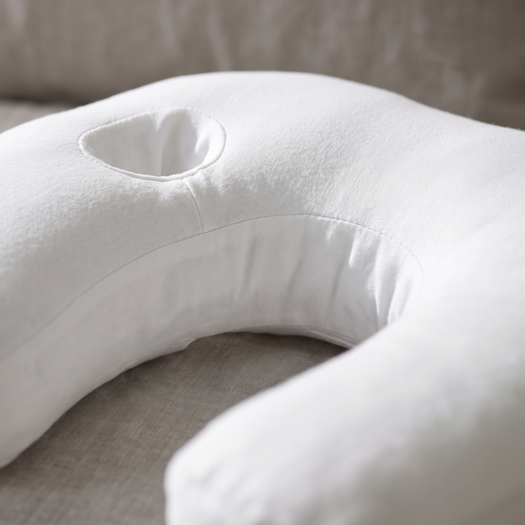 U-Shape Memory Foam Contour Pillow with Ear Space for Side Sleepers | Ear Comfort for Side Sleeping | Bed Pillows