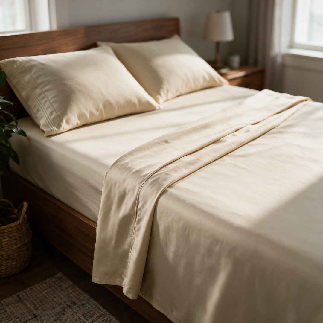 Soft Brushed Deep Pocket Sheet Set 4 Piece in Five Colors | Soft Everyday Sheet Set | Bedding Sets