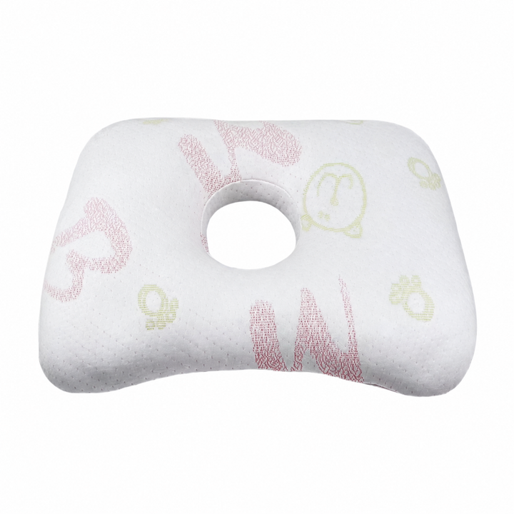 Ear Piercing Donut Pillow with Center Ear Hole for Side Sleepers | Pressure-Free Space for Your Ear | Bed Pillows