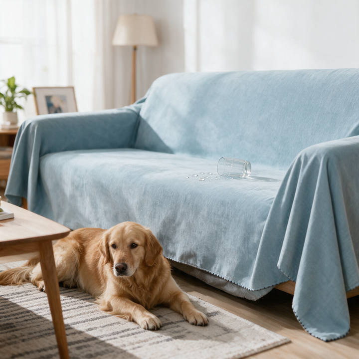 Waterproof Non-Slip Sofa Cover in Four Sizes | Protect Your Couch Daily | Sofa Covers