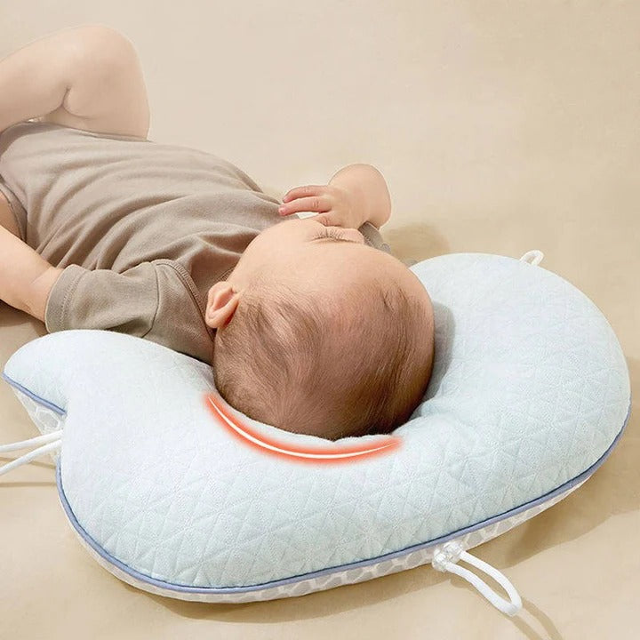 Baby Pillow with Memory Foam Blend and Adjustable Positioning Design