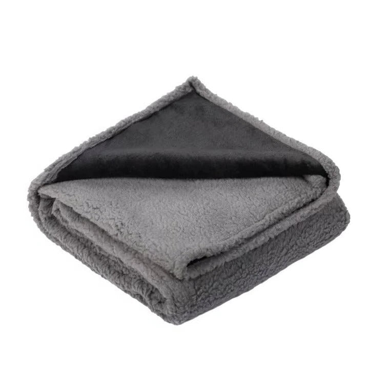 Waterproof Sherpa Fleece Dog Blanket and Furniture Protector, Reversible | Waterproof Pet Furniture Cover | Pet Blankets