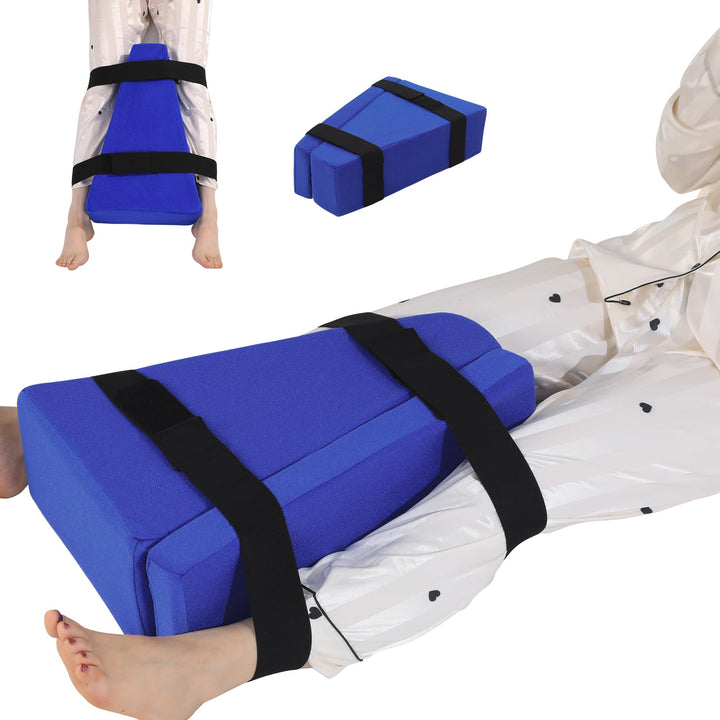 Adjustable Hip Support Kit with Knee Pillow, Strap and Washable Cover | Complete Knee Pillow Kit with Strap | Knee Pillows