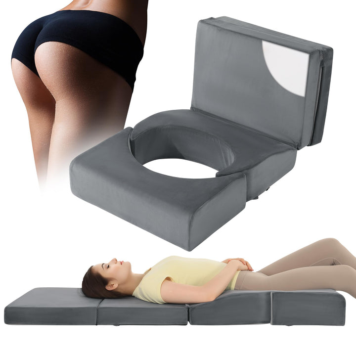 Foldable Adjustable High-Density Foam Support Pillow for Sleeping | Foldable Foam Pillow, Adjustable Fit | Seat Cushions