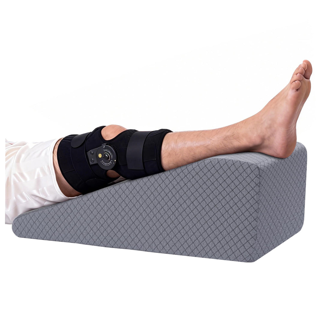 Leg Elevation Wedge Pillow in Two Sizes for Resting Comfort | Raised Legs, Restful Evenings | Wedge Pillows