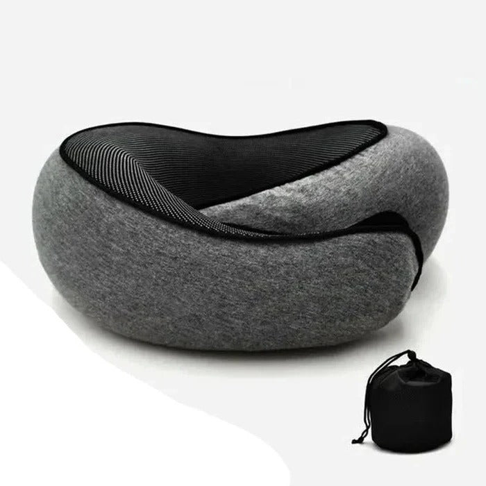 Snail Style Memory Foam, Travel Curved Neck Pillow