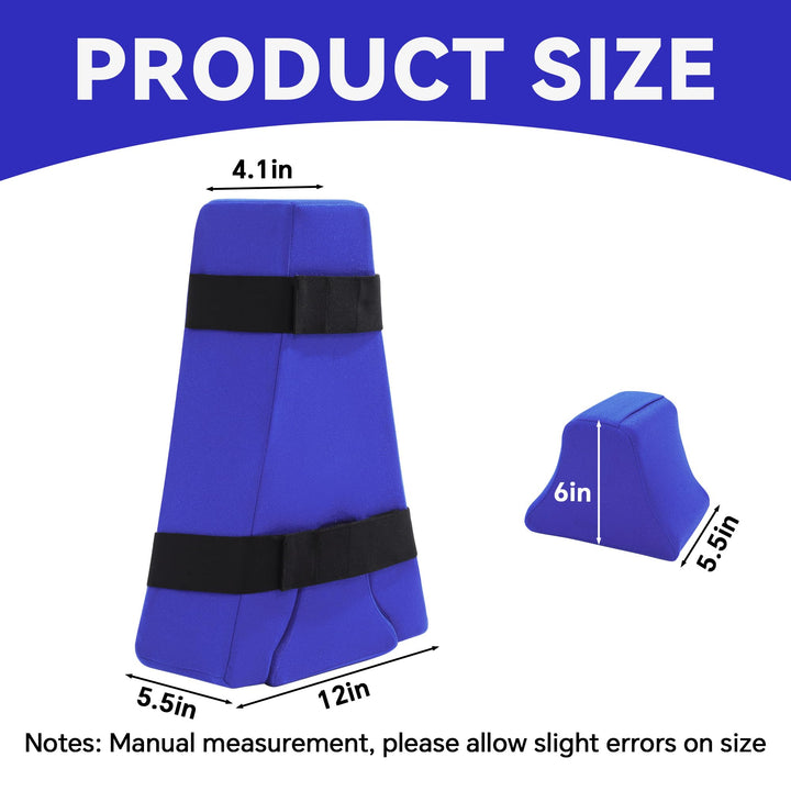 2-in-1 Separable Hip Support Pillow with Strap for Knee Separation | Two-in-One Knee Separator with Strap | Knee Pillows