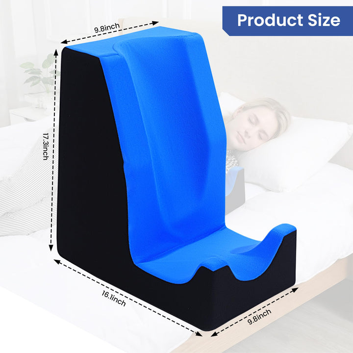 Arm Elevation Pillow for Shoulder, Elbow and Hand Support with Washable Cover | Raised Arm Support for Easy Rest | Wedge Pillows