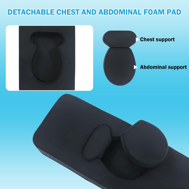 Full-Body Pregnancy Pillow with Belly Cutout for Stomach Sleepers | Belly-Friendly Full Body Support | Body Pillows
