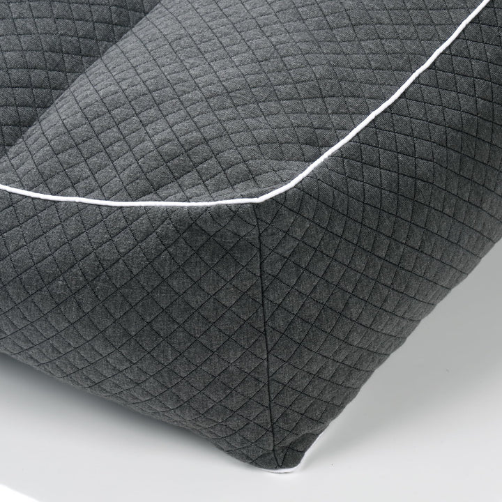 6.5 Inch Shredded Memory Foam Knee Pillow for Side Sleepers | Tall Shredded Foam Knee Pillow | Knee Pillows
