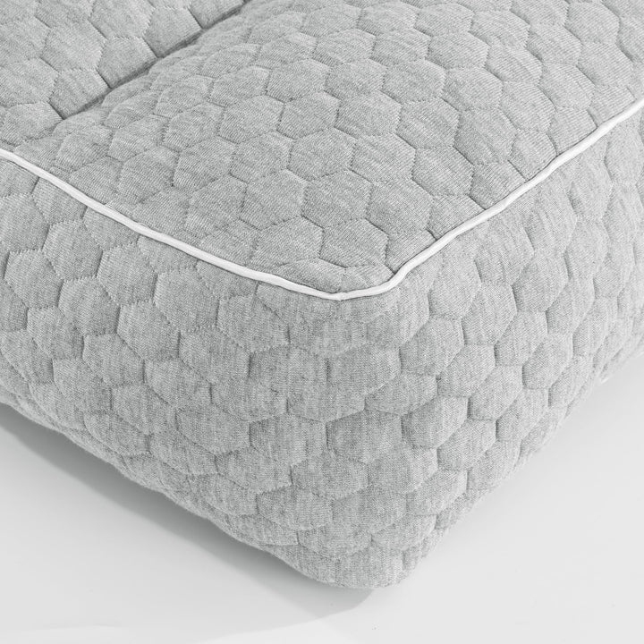 6.5 Inch Shredded Memory Foam Knee Pillow for Side Sleepers | Tall Shredded Foam Knee Pillow | Knee Pillows