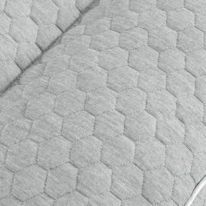 6.5 Inch Shredded Memory Foam Knee Pillow for Side Sleepers | Tall Shredded Foam Knee Pillow | Knee Pillows