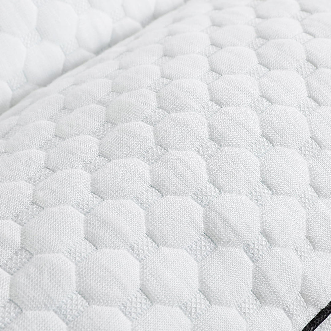 6.5 Inch Shredded Memory Foam Knee Pillow for Side Sleepers | Tall Shredded Foam Knee Pillow | Knee Pillows