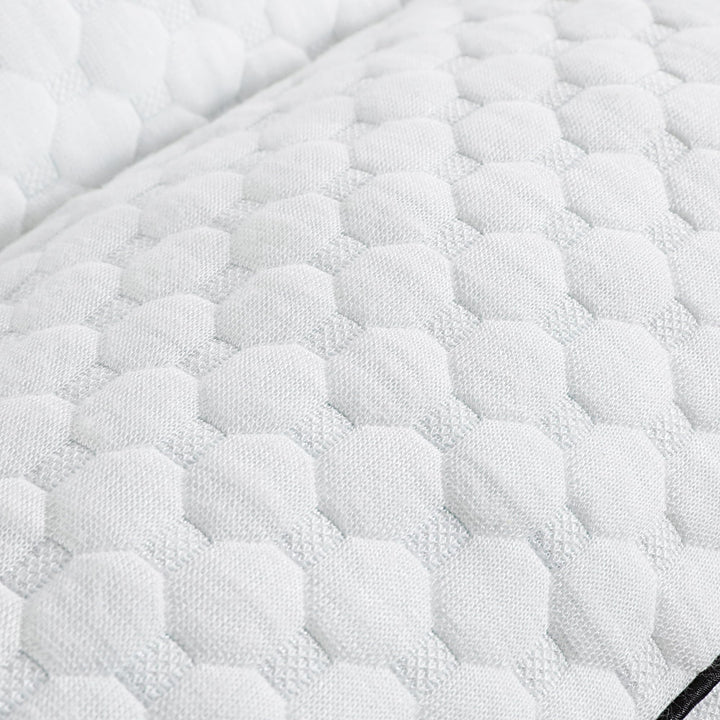 6.5 Inch Shredded Memory Foam Knee Pillow for Side Sleepers | Tall Shredded Foam Knee Pillow | Knee Pillows
