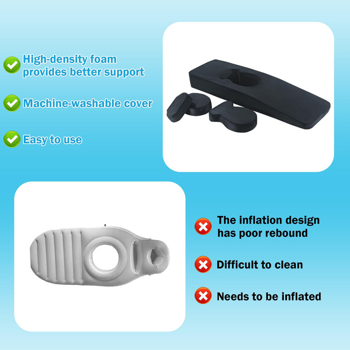 Full-Body Pregnancy Pillow with Belly Cutout for Stomach Sleepers | Belly-Friendly Full Body Support | Body Pillows