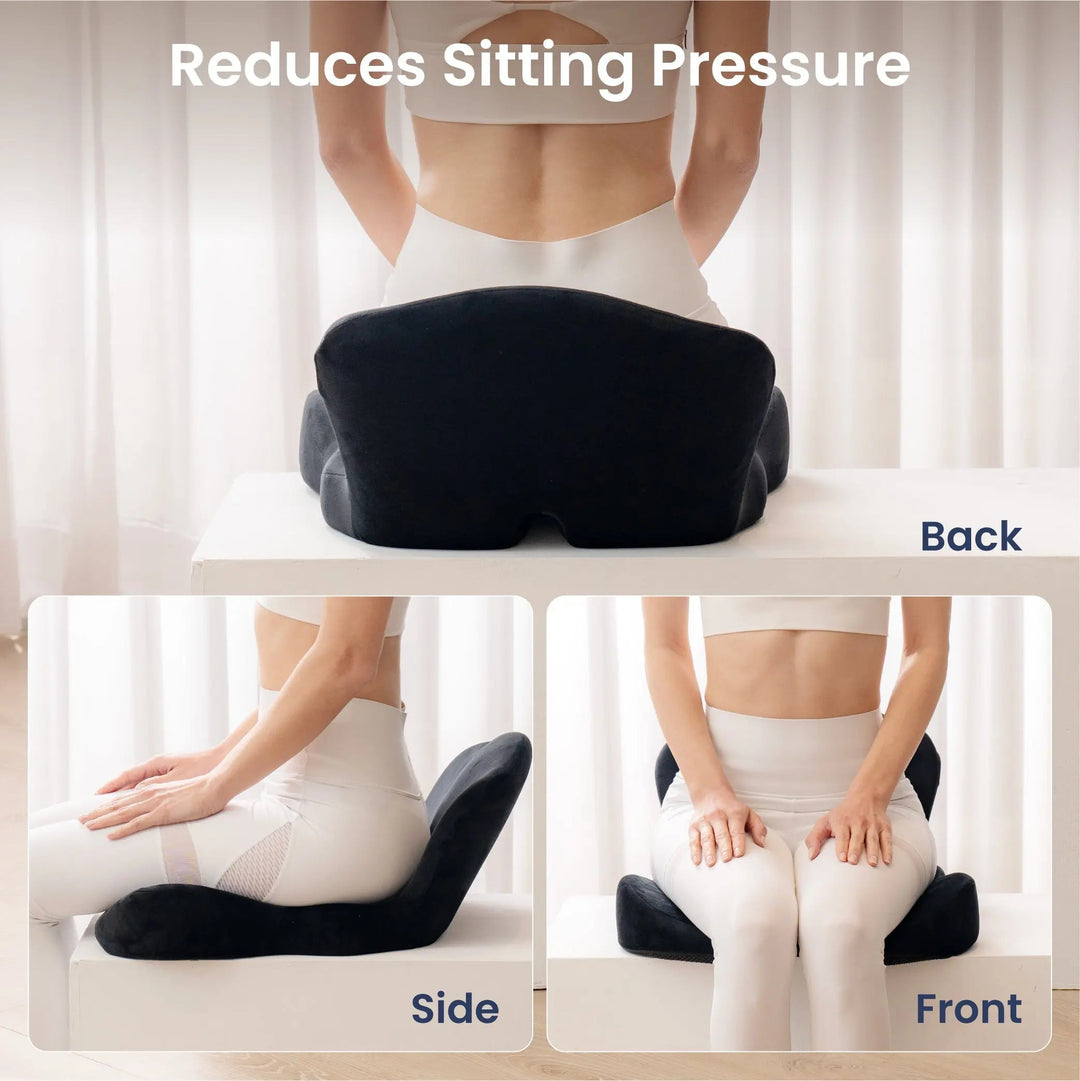 Orthopedic Memory Foam Seat Cushion for Office, Car and Home | Memory Foam Seat Cushion | Seat Cushions