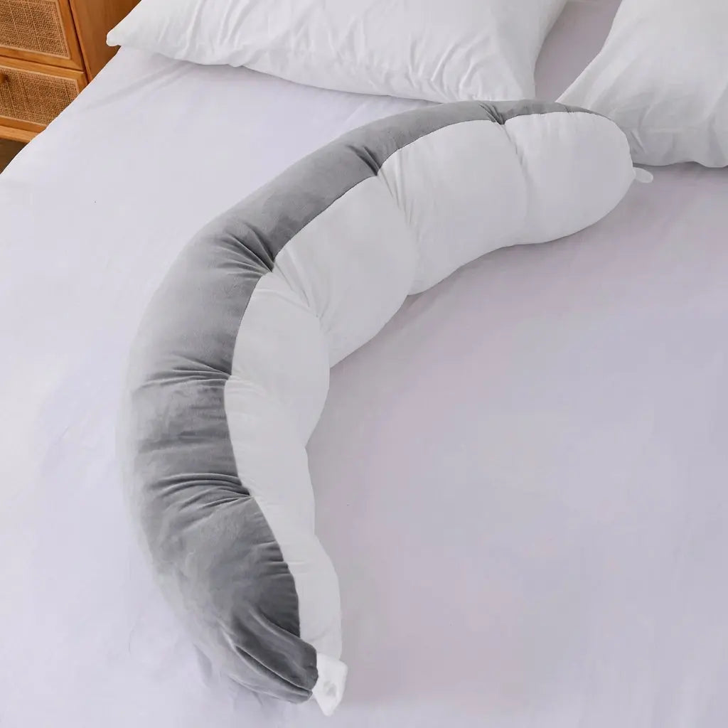 Pea Pod Body Pillow with Soft Plush Cover for Sleeping | Pea Pod Pillow for Cosy Sleep | Body Pillows