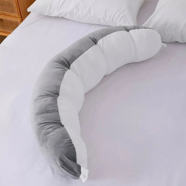 Pea Pod Body Pillow with Soft Plush Cover for Sleeping | Pea Pod Pillow for Cosy Sleep | Body Pillows