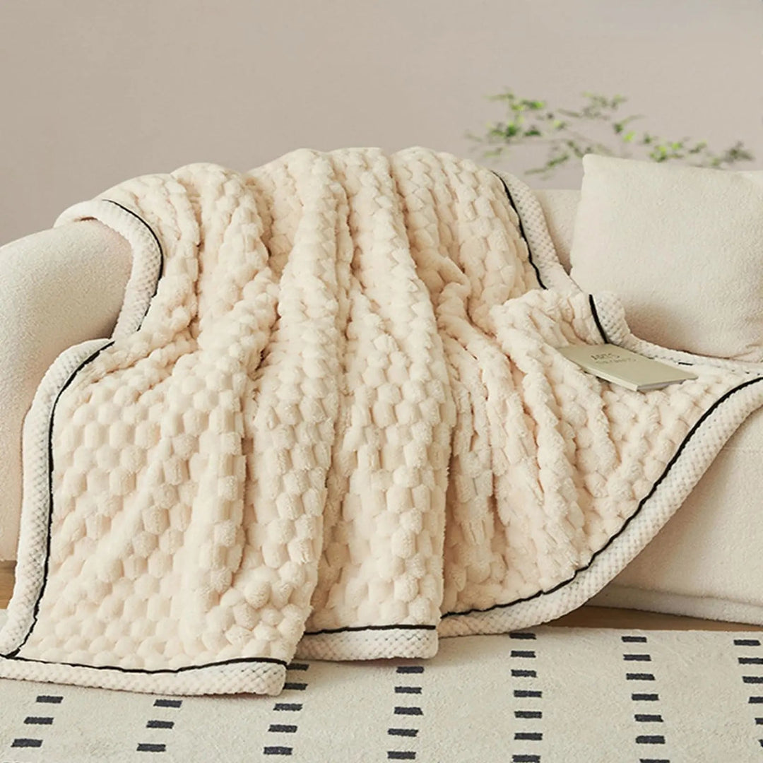 Thick Flannel Velvet Fleece Blanket for Autumn and Winter | Plush Warmth for Winter Nights | Fleece Blankets